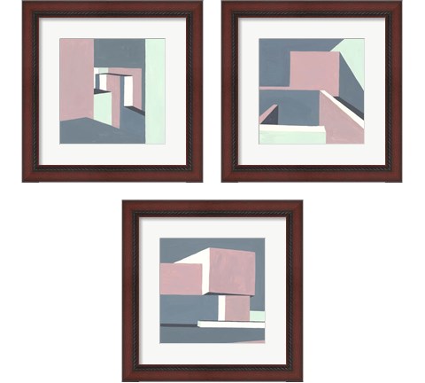 Shadow of the Walls 3 Piece Framed Art Print Set by Melissa Wang