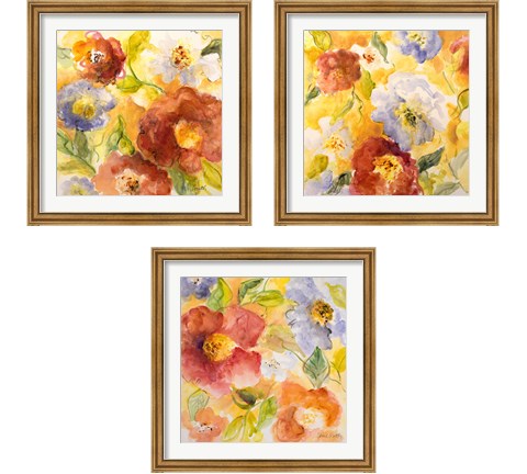Summer in Provence 3 Piece Framed Art Print Set by Lanie Loreth