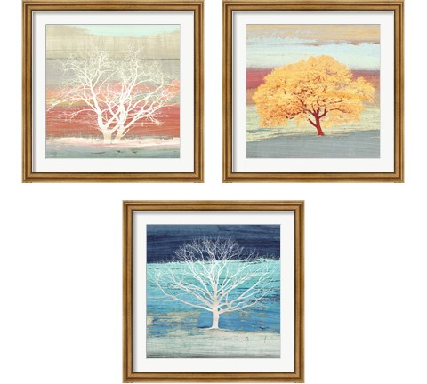Treescape 3 Piece Framed Art Print Set by Alessio Aprile