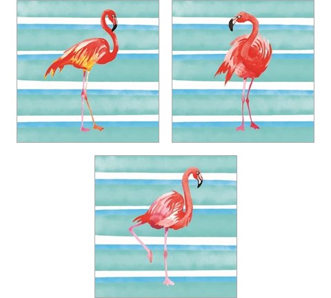 The Tropical Life 3 Piece Art Print Set by Seven Trees Design