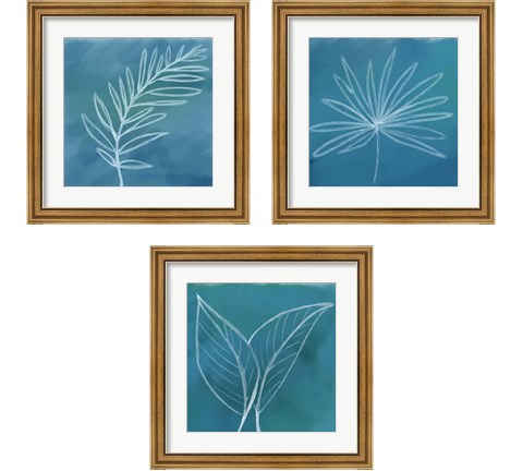Tropical  3 Piece Framed Art Print Set by Anne Seay