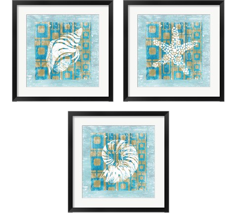 Shell Game 3 Piece Framed Art Print Set by Alicia Soave