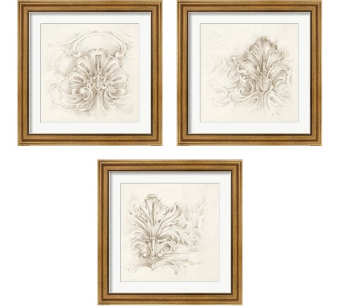 Architectural Accent 3 Piece Framed Art Print Set by Ethan Harper