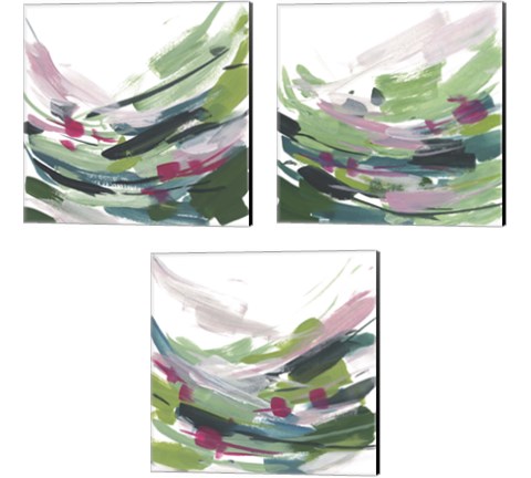 Color Limited 3 Piece Canvas Print Set by Melissa Wang