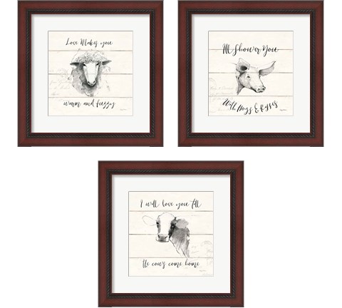 Life at Home 3 Piece Framed Art Print Set by Avery Tillmon