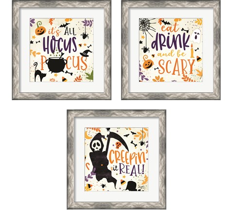 Witchy 3 Piece Framed Art Print Set by Mollie B.