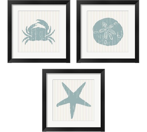From The Sea  3 Piece Framed Art Print Set by Sabine Berg