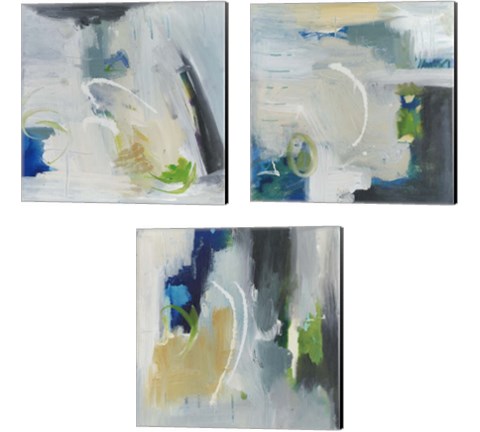 Floating Fantasies 3 Piece Canvas Print Set by Joyce Combs