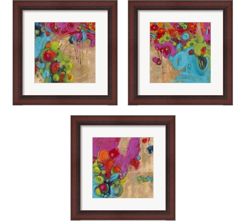 Year of the Dragon 3 Piece Framed Art Print Set by Janet Bothne