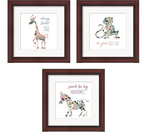 Always Stand Tall 3 Piece Framed Art Print Set by Shawnda Craig