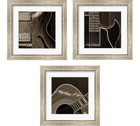 String Quartet 3 Piece Framed Art Print Set by Monte Nagler