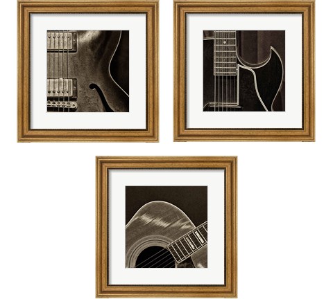 String Quartet 3 Piece Framed Art Print Set by Monte Nagler