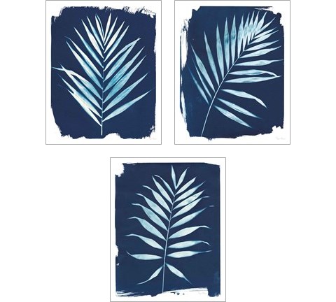 Nature By The Lake - Frond 3 Piece Art Print Set by Piper Rhue