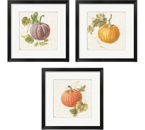 Floursack Autumn 3 Piece Framed Art Print Set by Danhui Nai