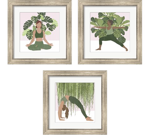 Namaste Home 3 Piece Framed Art Print Set by Grace Popp