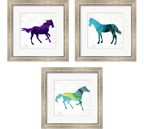 Horse 3 Piece Framed Art Print Set by Valerie Wieners