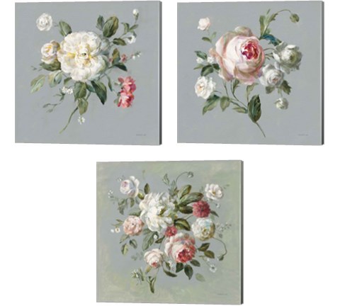 Gifts from the Garden 3 Piece Canvas Print Set by Danhui Nai