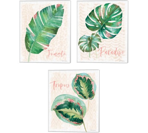 From the Jungle 3 Piece Canvas Print Set by Beth Grove