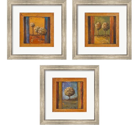 Lonely Trees 3 Piece Framed Art Print Set by Patricia Pinto