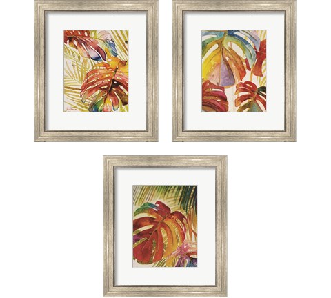 Tropic Botanicals 3 Piece Framed Art Print Set by Marie-Elaine Cusson