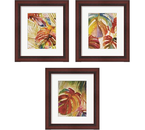 Tropic Botanicals 3 Piece Framed Art Print Set by Marie-Elaine Cusson