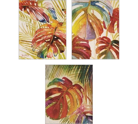 Tropic Botanicals 3 Piece Art Print Set by Marie-Elaine Cusson