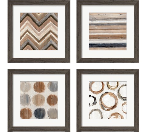 Abstract Balace 4 Piece Framed Art Print Set by Lisa Audit