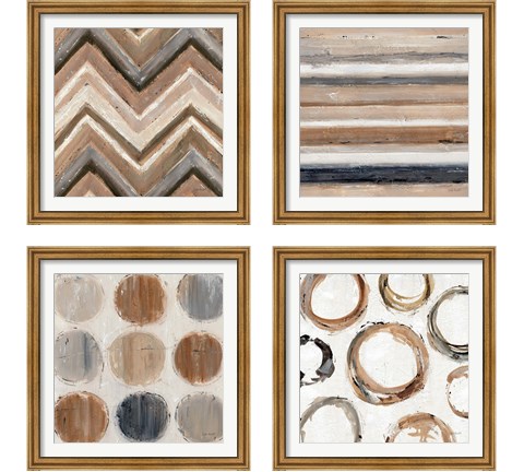 Abstract Balace 4 Piece Framed Art Print Set by Lisa Audit