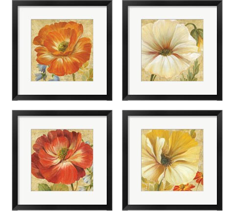 Primavera 4 Piece Framed Art Print Set by Pamela Gladding