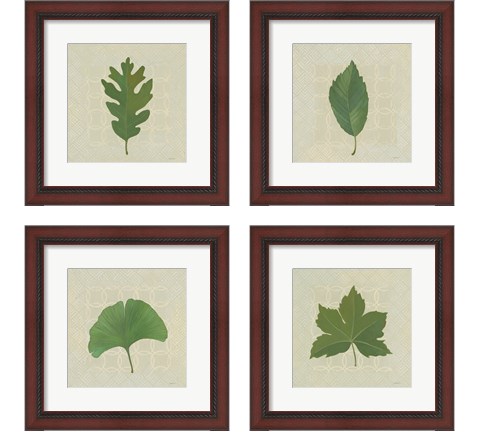 Forest Leaves 4 Piece Framed Art Print Set by Kathrine Lovell