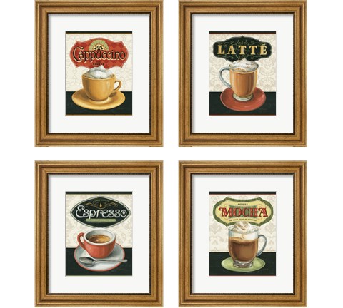 Coffee Moment 4 Piece Framed Art Print Set by Lisa Audit