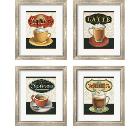 Coffee Moment 4 Piece Framed Art Print Set by Lisa Audit