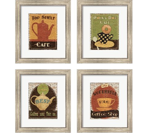 Coffee & Tea 4 Piece Framed Art Print Set by Avery Tillmon