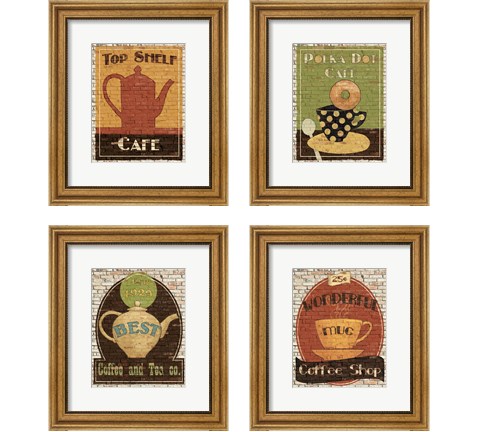 Coffee & Tea 4 Piece Framed Art Print Set by Avery Tillmon