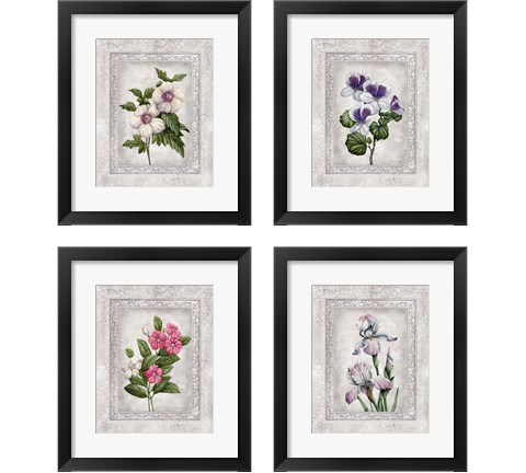 Floral 4 Piece Framed Art Print Set by Tom Wood