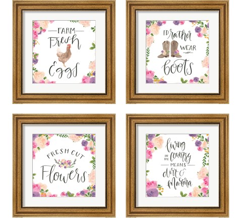 Beautiful Country 4 Piece Framed Art Print Set by James Wiens
