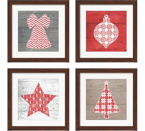 Nordic Holiday 4 Piece Framed Art Print Set by Beth Grove