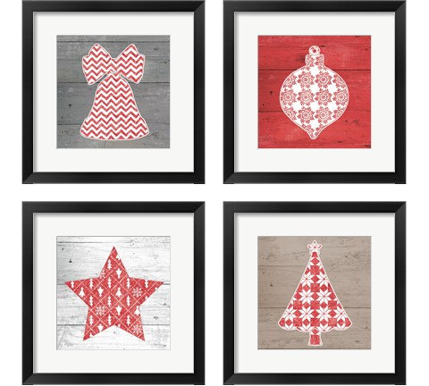 Nordic Holiday 4 Piece Framed Art Print Set by Beth Grove