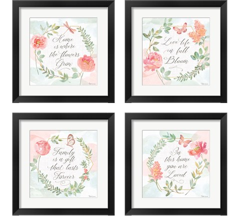 Watercolorful 4 Piece Framed Art Print Set by Beth Grove