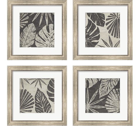 Tribal Palms 4 Piece Framed Art Print Set by June Erica Vess