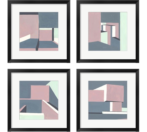Shadow of the Walls 4 Piece Framed Art Print Set by Melissa Wang