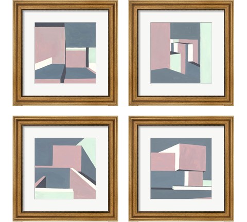 Shadow of the Walls 4 Piece Framed Art Print Set by Melissa Wang