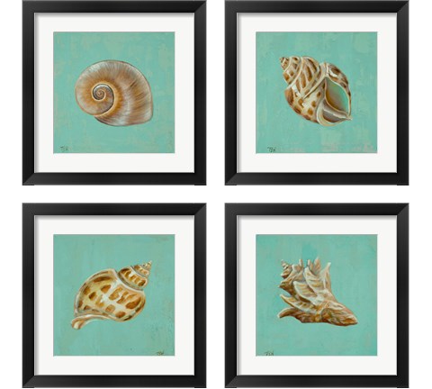 Ocean's Gift 4 Piece Framed Art Print Set by Tiffany Hakimipour