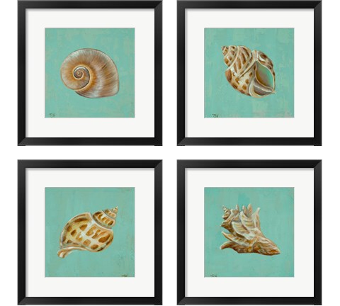 Ocean's Gift 4 Piece Framed Art Print Set by Tiffany Hakimipour