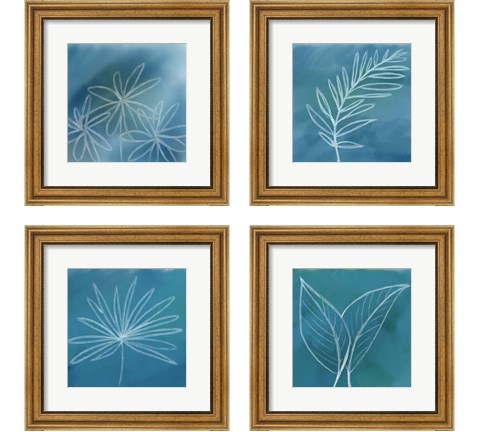 Tropical  4 Piece Framed Art Print Set by Anne Seay