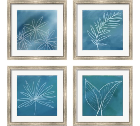 Tropical  4 Piece Framed Art Print Set by Anne Seay