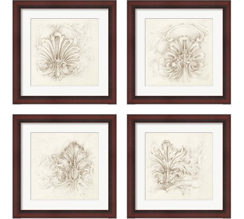 Architectural Accent 4 Piece Framed Art Print Set by Ethan Harper
