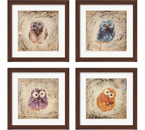 The Wonder Years  4 Piece Framed Art Print Set by Britt Hallowell