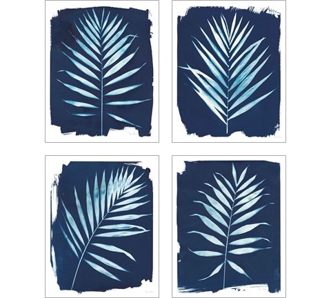 Nature By The Lake - Frond 4 Piece Art Print Set by Piper Rhue
