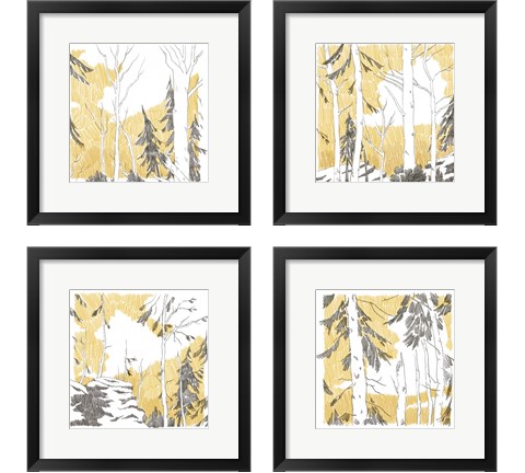 Northwood 4 Piece Framed Art Print Set by Jacob Green